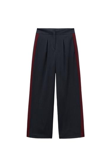 ZW COLLECTION SIDE STRIPE TROUSERS