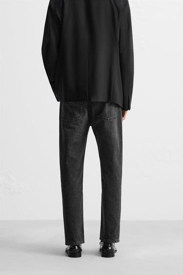 JEAN COUPE ÉTROITE - Charbon de Zara - Image 2