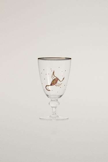 SCORPIO ZODIAC GLASS | MARISA BERENSON - شفاف الخاص بـ Zara - صورة 0