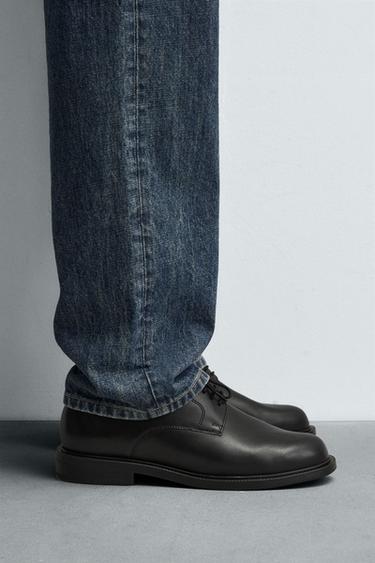 SEPATU KULIT FORMAL - Hitam dari Zara - Gambar 0