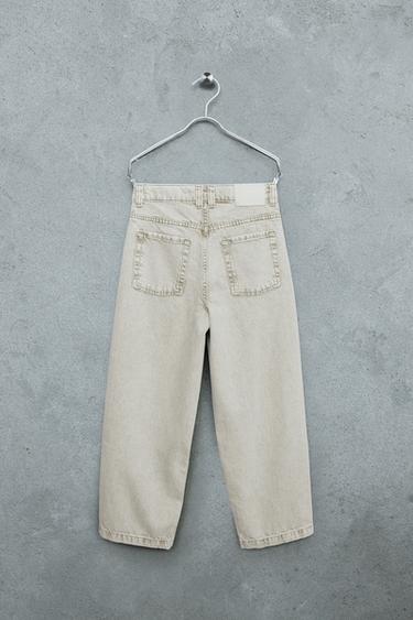 STORIESZ - LOOSE JEANS - Beige by Zara - Image 1