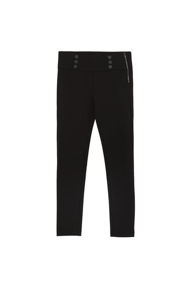 LEGGING TIRO MEDIO BOTONES