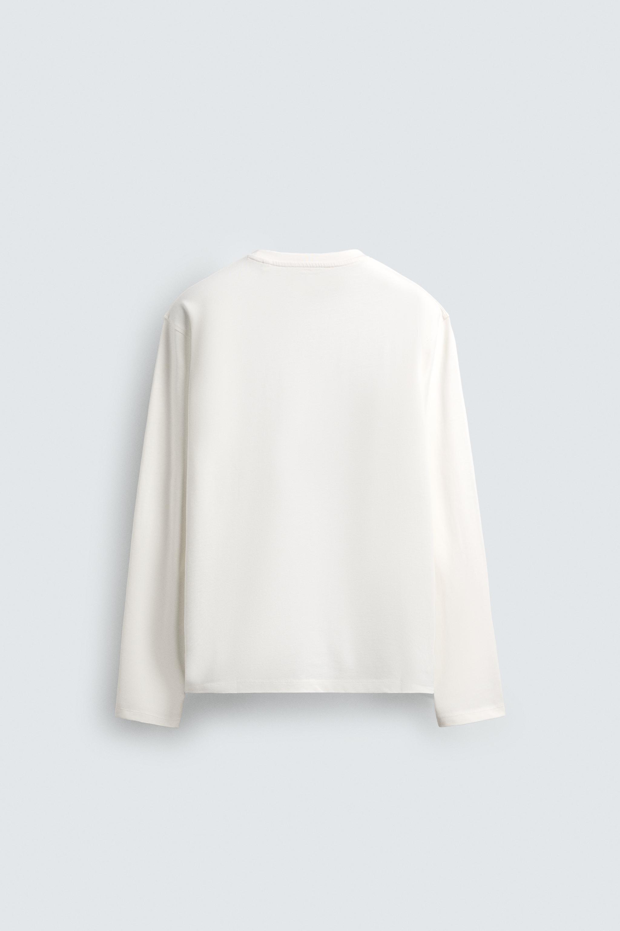 T-SHIRT MEDIUM WEIGHT À MANCHES LONGUES