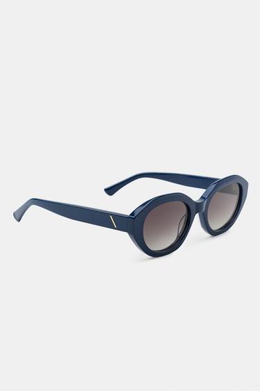 OVAL SUNGLASSES - Blue by Zara - Image 4