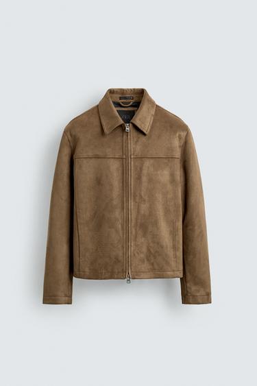 CHAMARRA RELAX FIT ANTELINA - Tostado de Zara