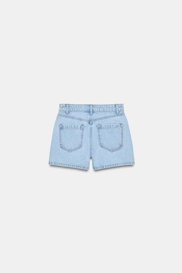 Z1975 WRAP DENIM SKORT - Light blue by Zara - Image 6