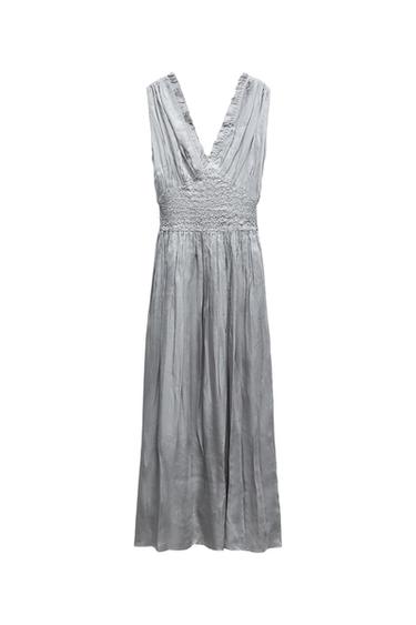 ZW COLLECTION SATIN MIDI DRESS