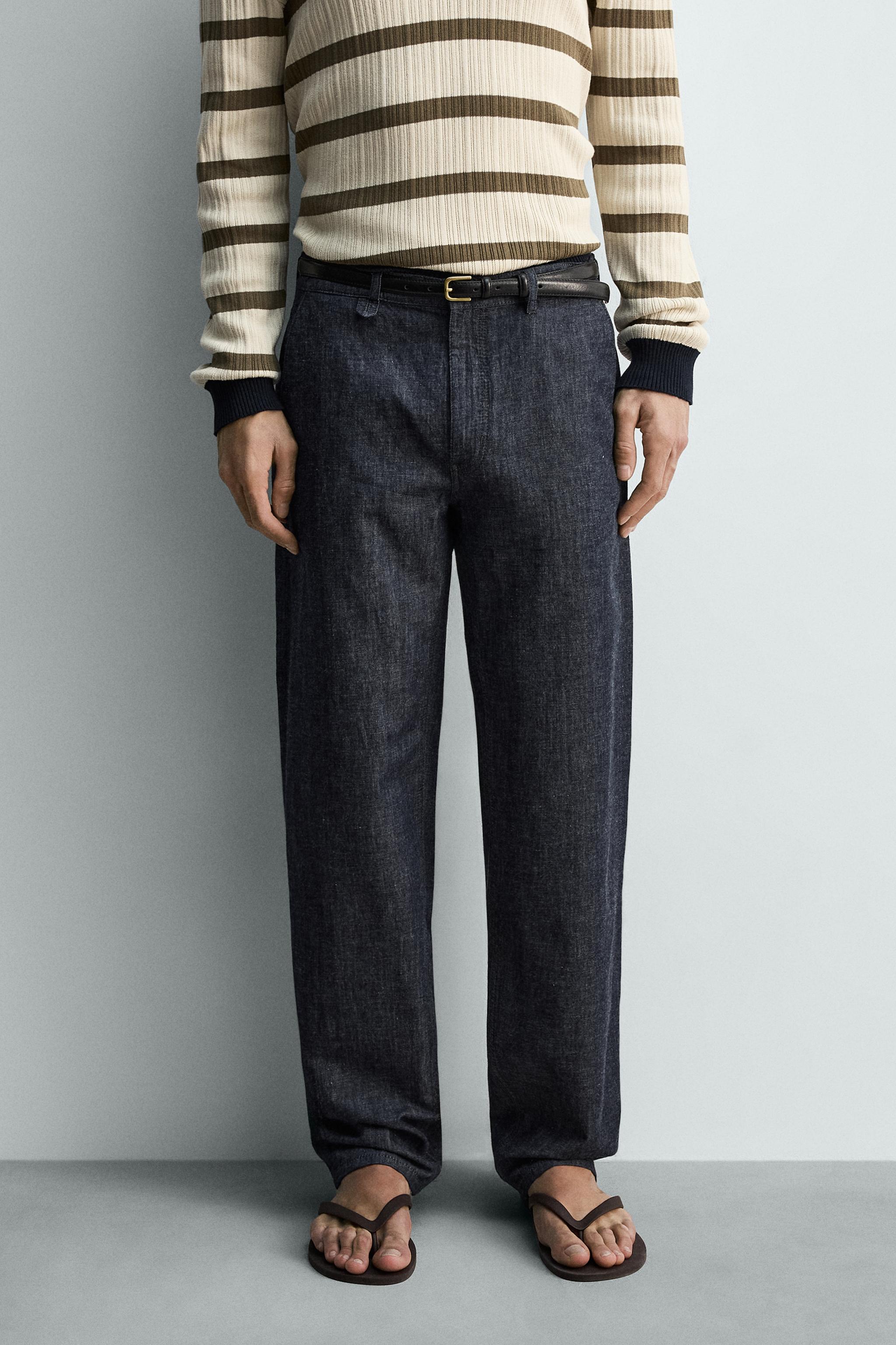 LIGHTWEIGHT REGULAR FIT PANTS