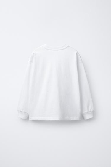 SANTA CLAUS PRINT T-SHIRT - White by Zara - Image 1