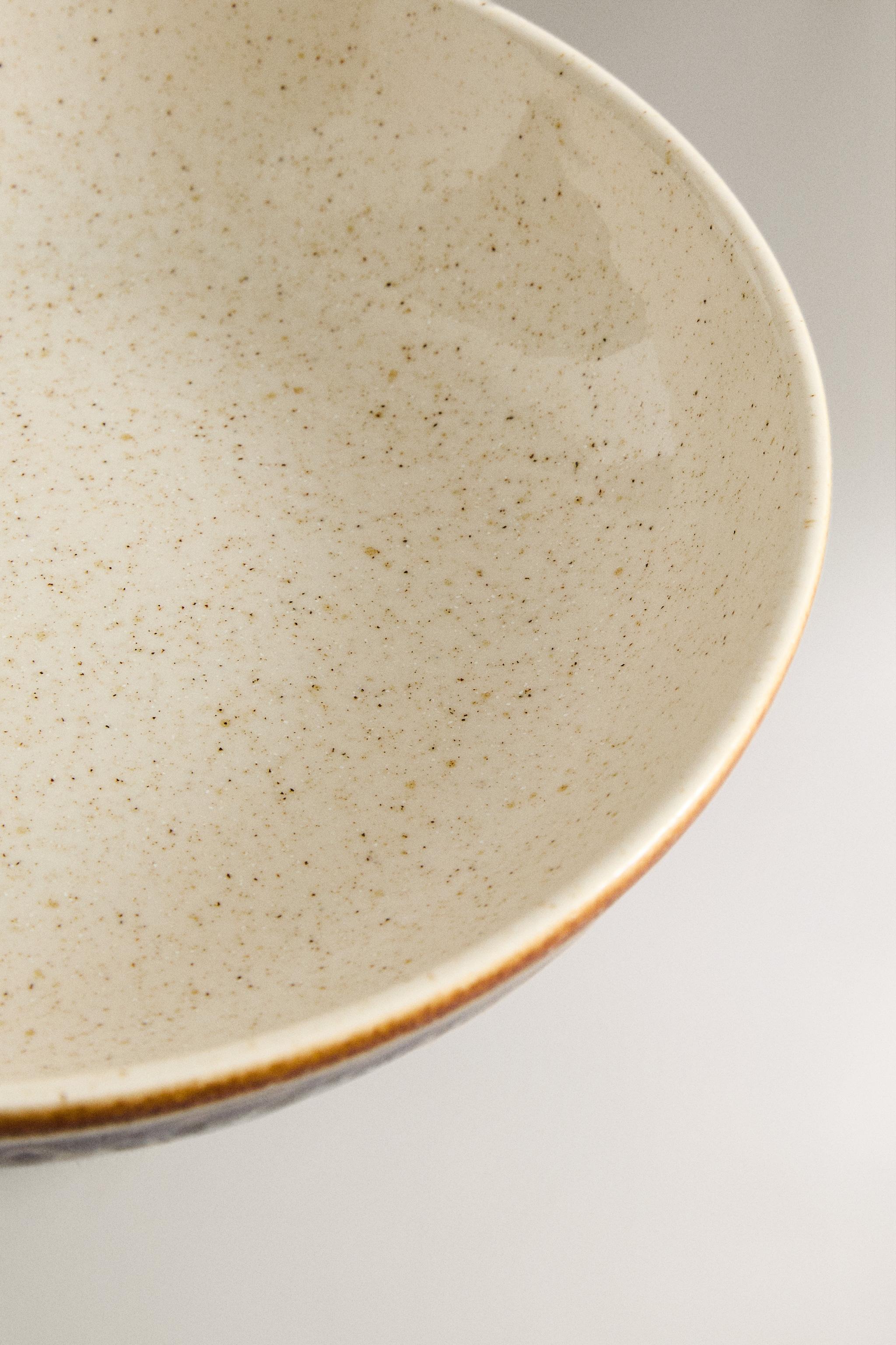 STONEWARE SOUP PLATE
