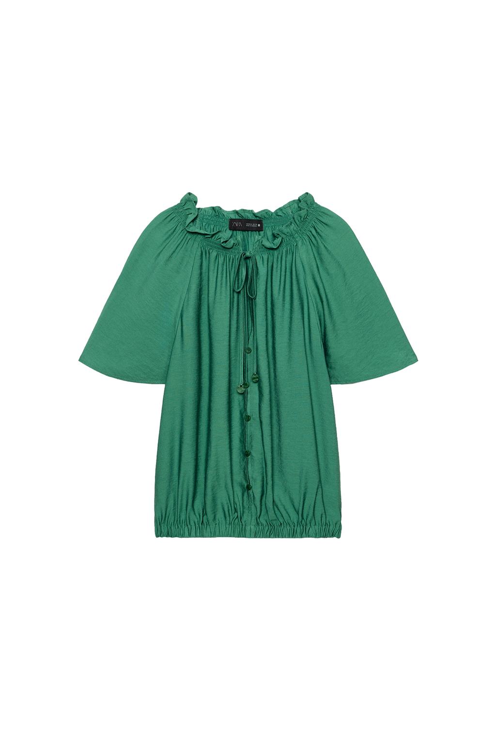 RUFFLED ROMANTIC BLOUSE - image 3