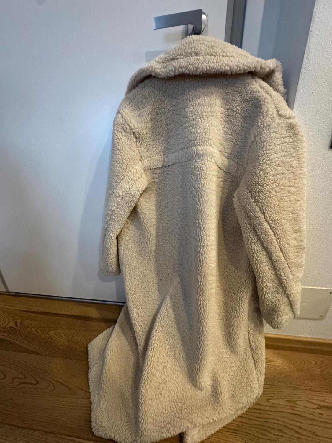 EXTRA-LONG FAUX SHEARLING COAT - Image 2