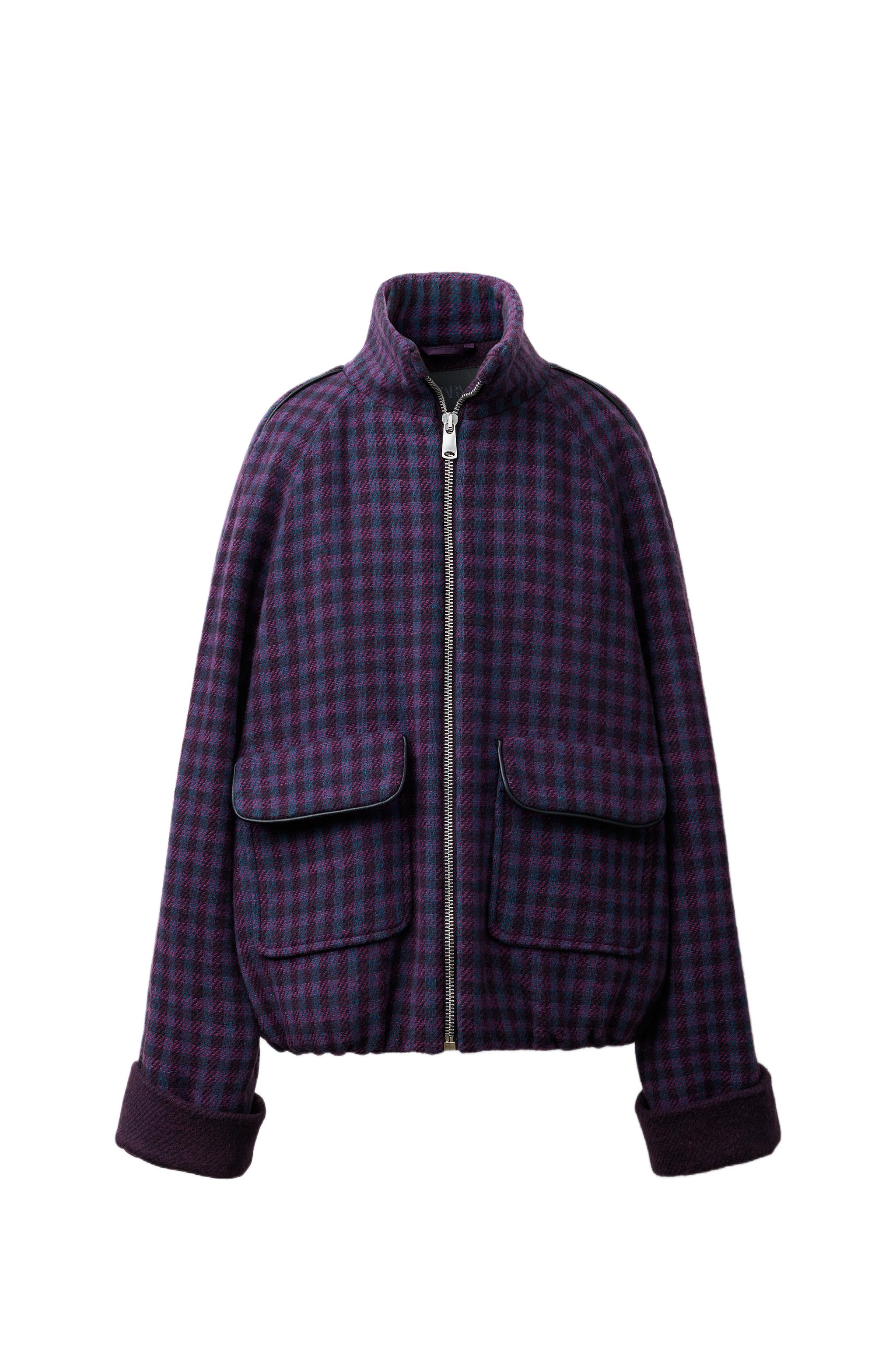 PALACE パープル チェック柄 ナイロンジャケット M 09928784611-e1.jpg?ts=