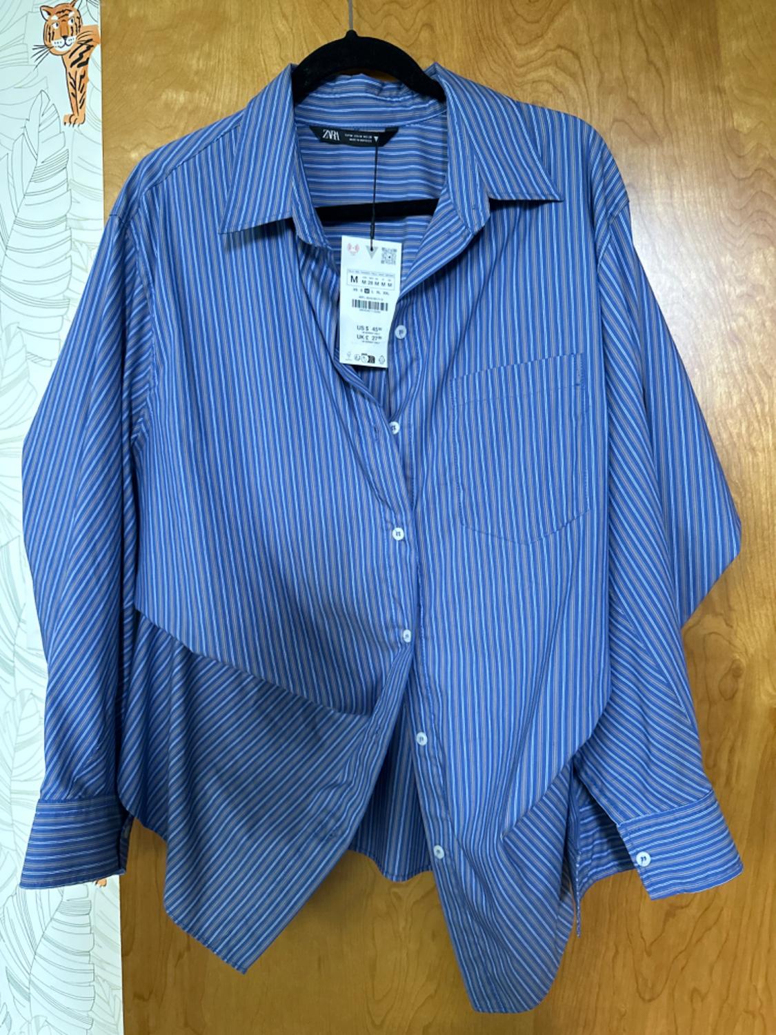 CAMISA RAYAS MANGA MURCIÉLAGO