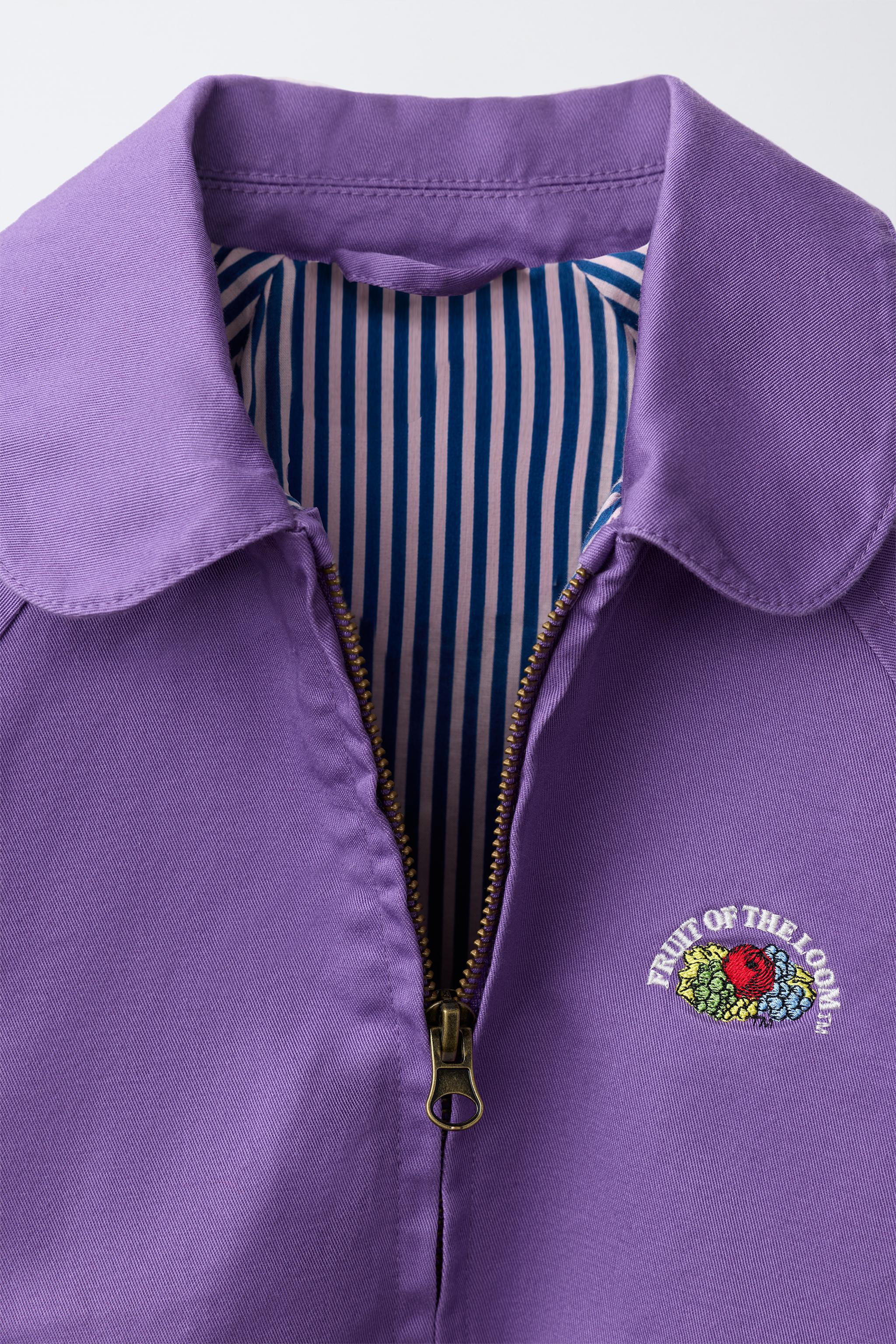 BLOUSON BRODÉ FRUIT OF THE LOOM™