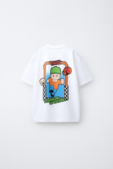 STUMBLE GUYS ™ © SCOPELY T-SHIRT - White by Zara - Image 1