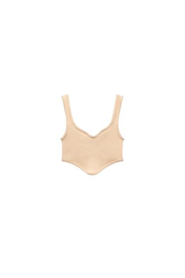 SEAMLESS CORSET TOP