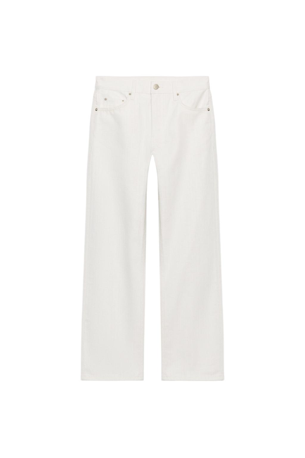 ZW COLLECTION MID-RISE STRAIGHT LEG JEANS - image 4