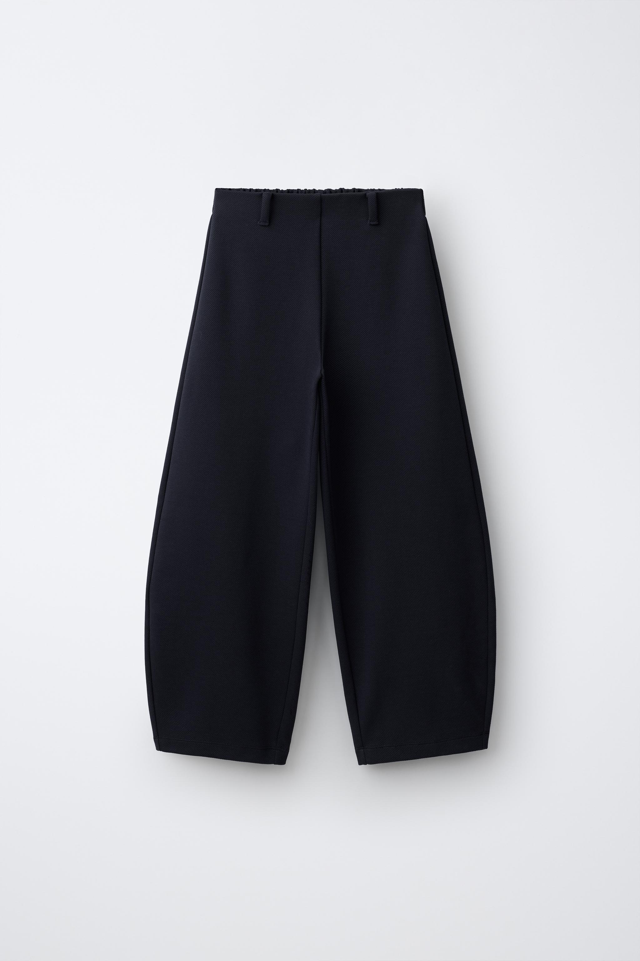 PANTALON BARREL TEXTURÉ