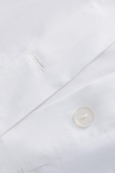 HOUSSE DE COUETTE FLEURS AQUARELLE - Blanc cassé de Zara - Image 3