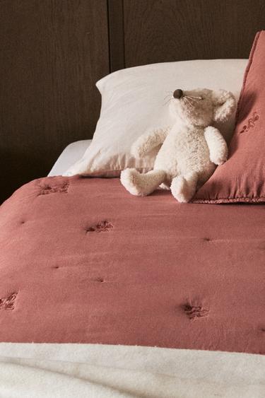 Zara KIDS' MICKEY & MINNIE ©DISNEY QUILT - Russet