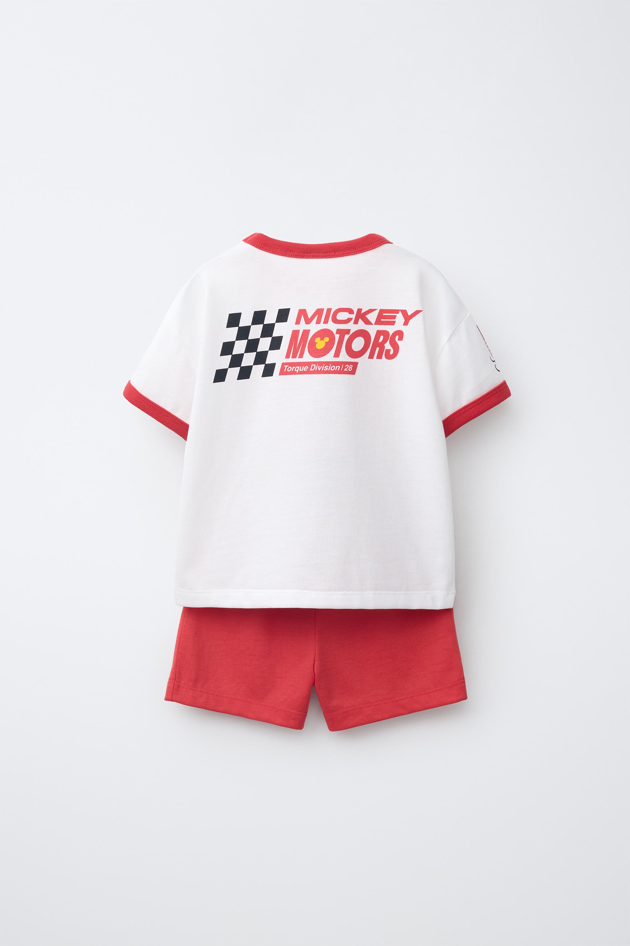 1 1/2-6 YEARS/ MICKEY MOUSE © DISNEY PAJAMAS — Ecru (alternate view)