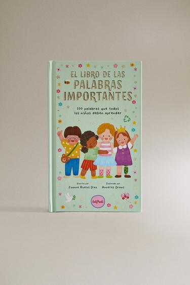 Zara KIDS' IMPORTANT WORDS BOOK (SPANISH) - Multicolored