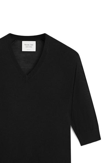 100% wool knit sweater - LIMITED EDITION — Black 2