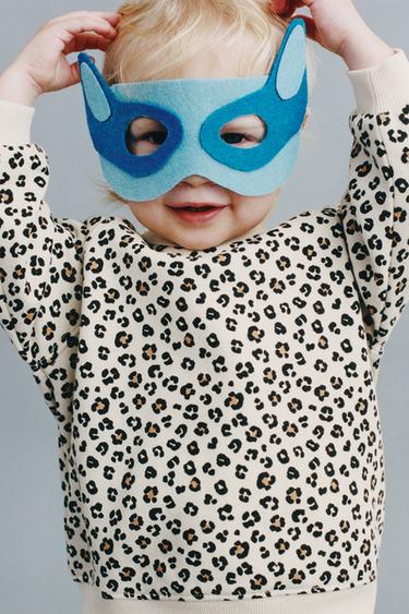 CONJUNT DE DESSUADORA I LEGGINGS ANIMAL PRINT - Cru de Zara