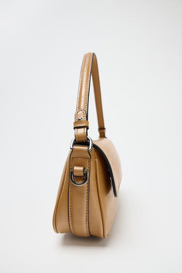 SAC BANDOULIÈRE DOUBLE ANSE - Marron foncé de Zara - Image 5