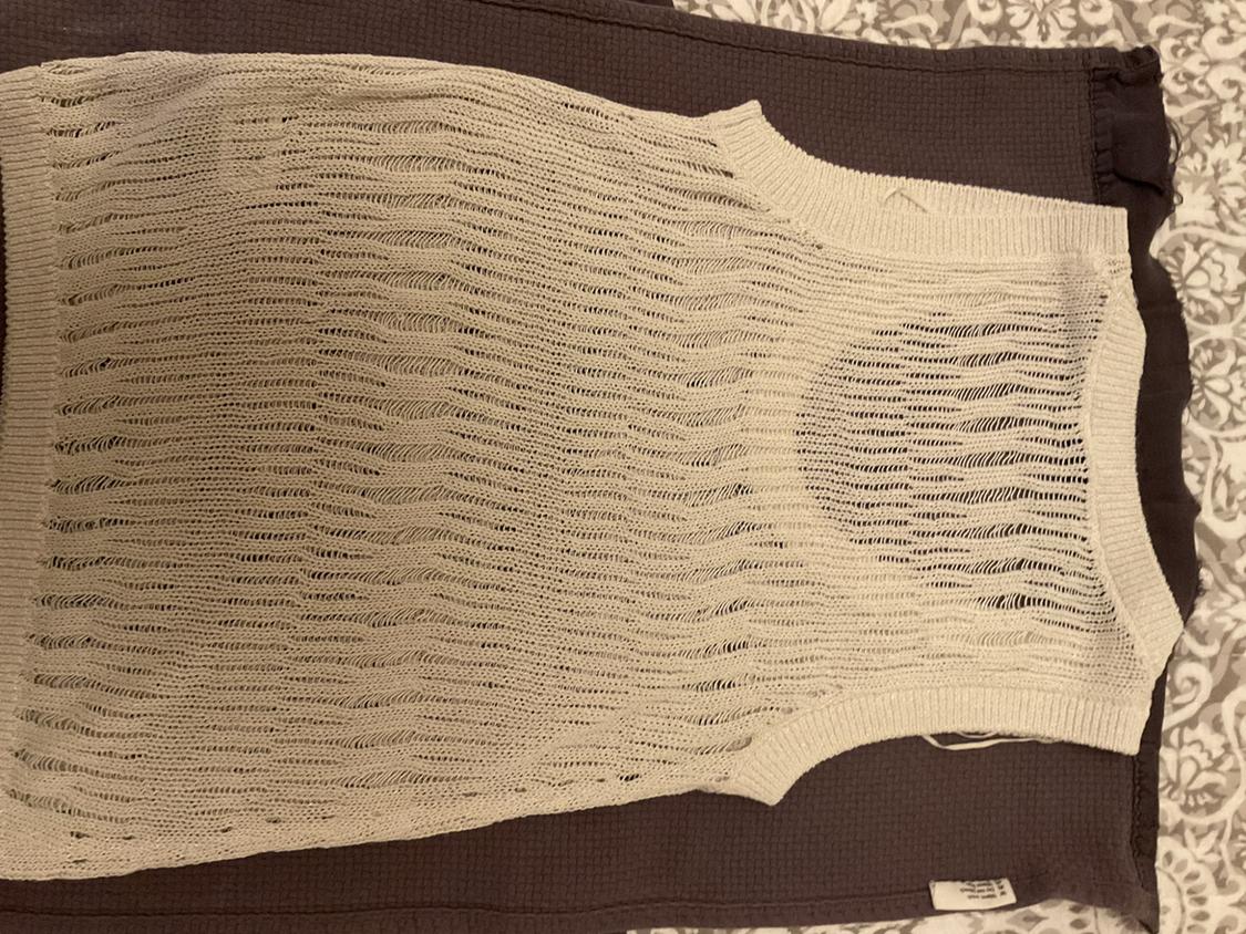 SLEEVELESS TOP WITH METALLIC THREAD - Image 2
