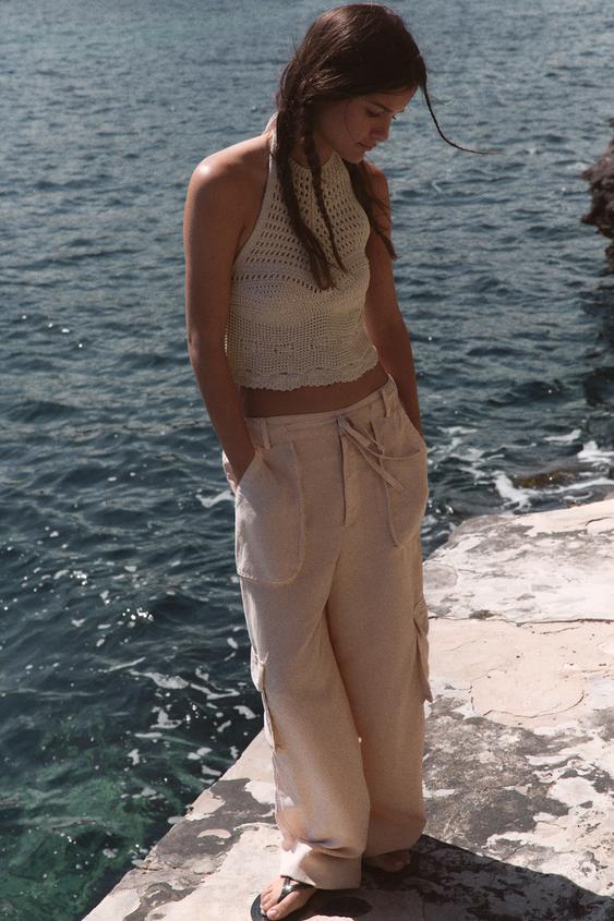 KNIT HALTER TOP from Zara - $29.90