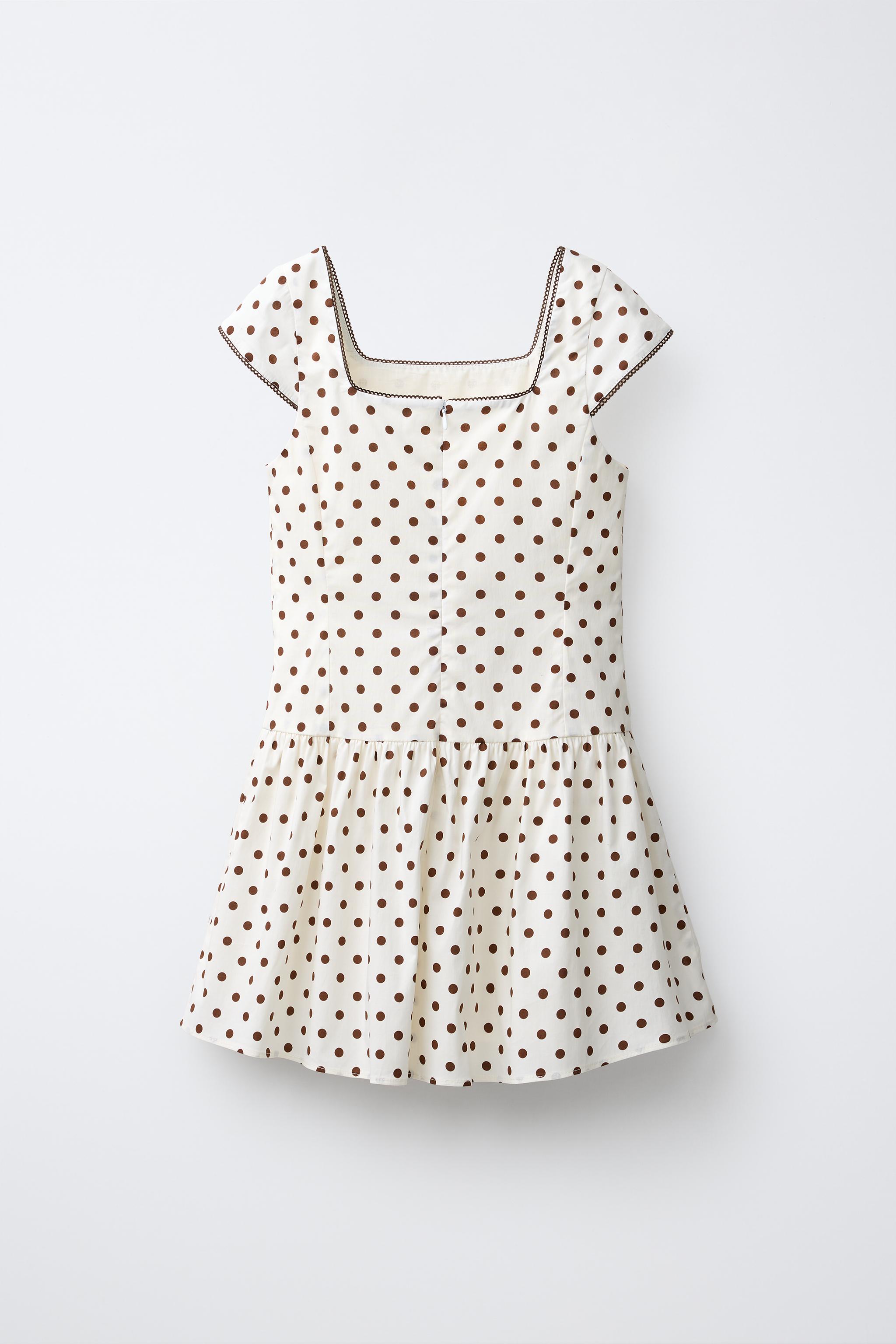 Детские платья Zara POLKA DOT DRESS — фото 3
