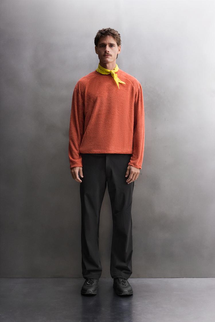 Sudadera polar textura