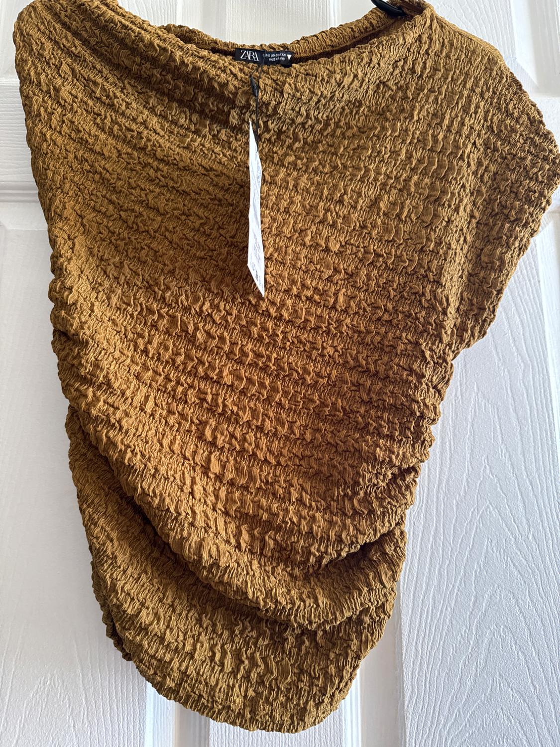TEXTURED ASYMMETRIC TOP - Image 3