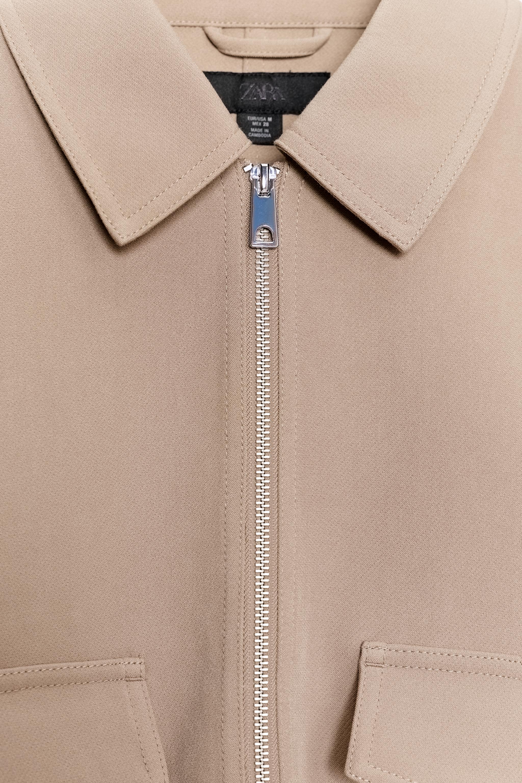 BLOUSON À BAS ÉLASTIQUE