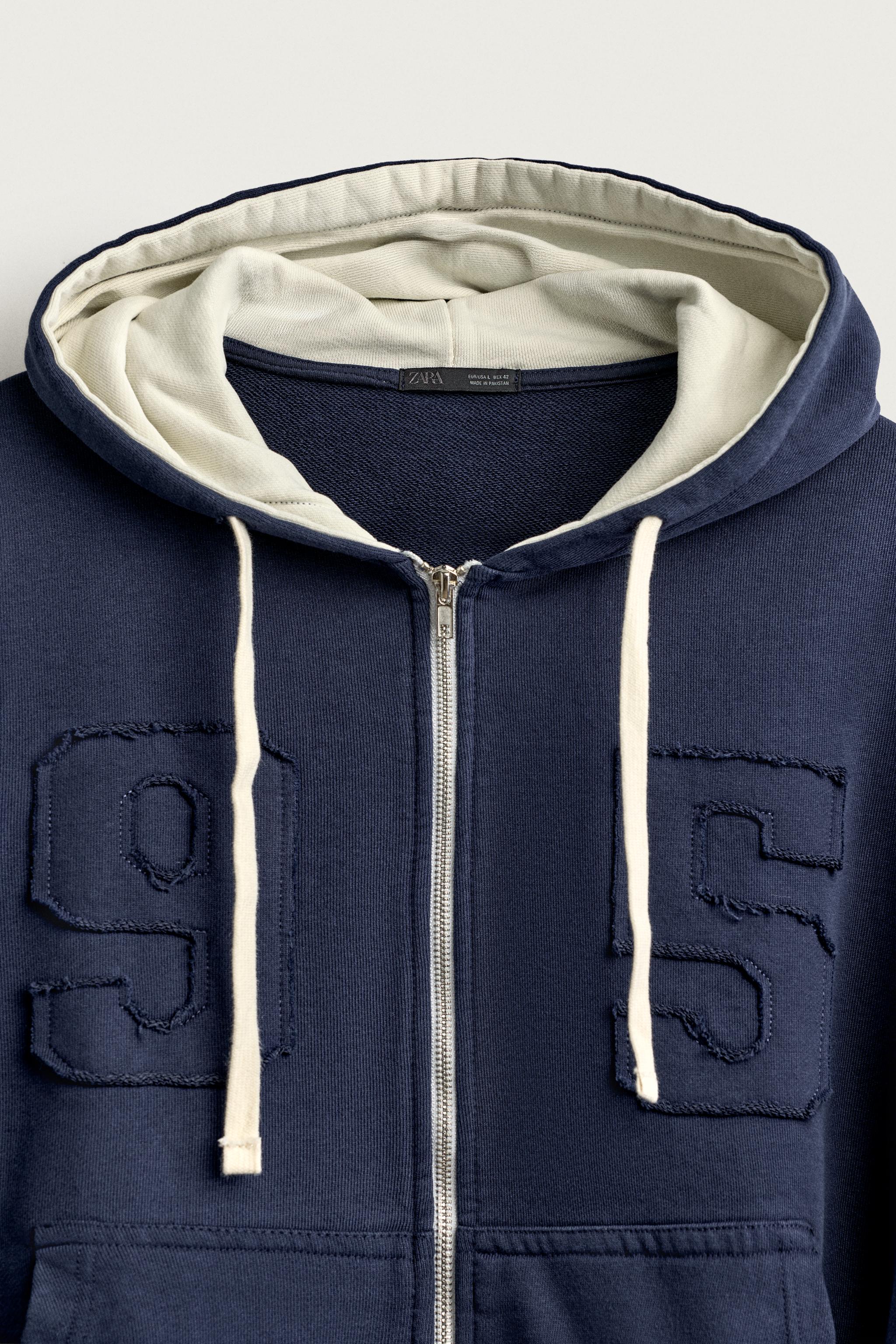 SWEAT RELAXED FIT CONTRASTE PIÈCES
