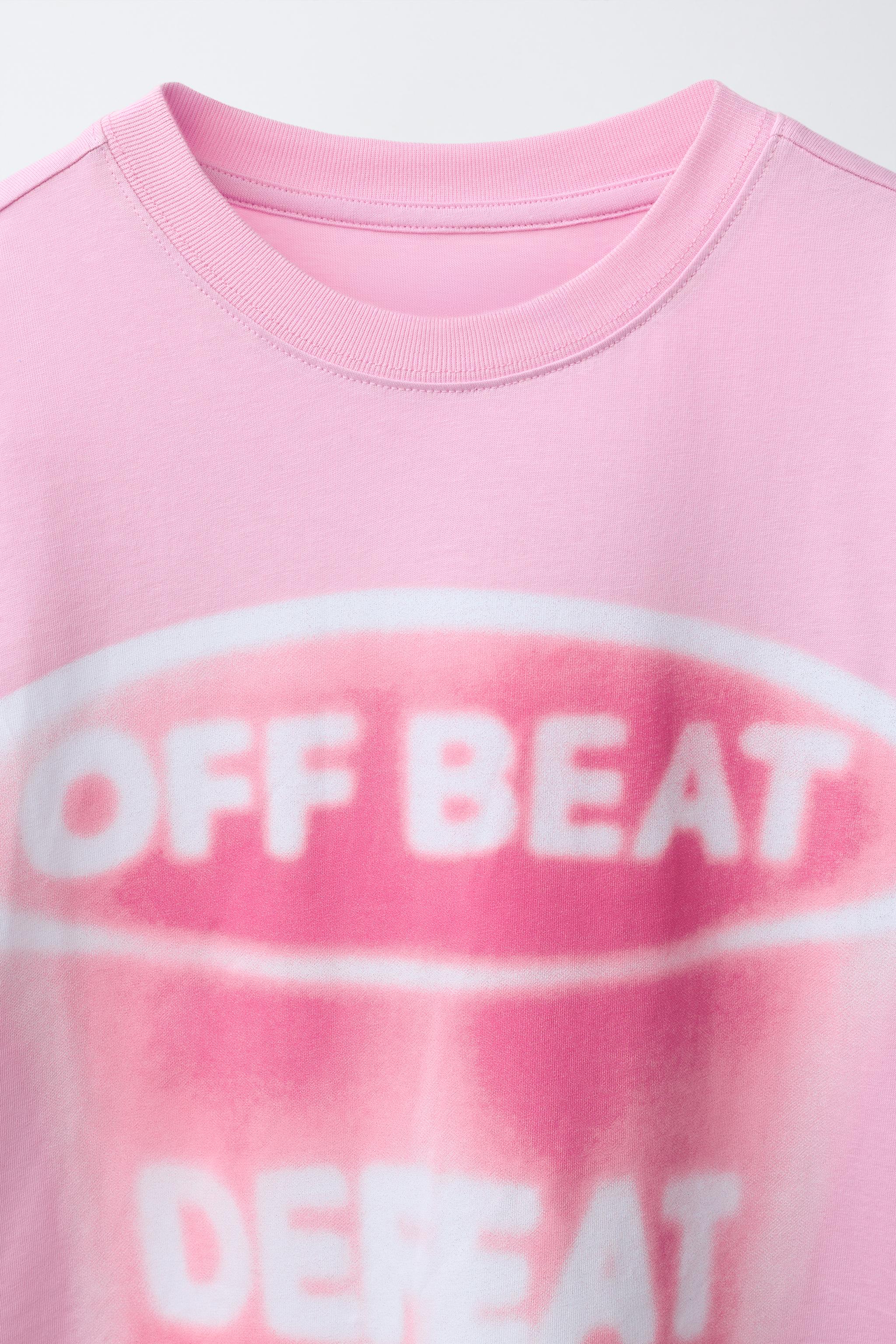 Детские футболки Zara SPRAY PRINT T-SHIRT — фото 4