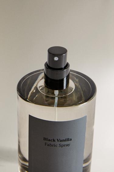 (100 ML) BLACK VANILLA FABRIC FRESHENER SPRAY - Black by Zara - Image 3