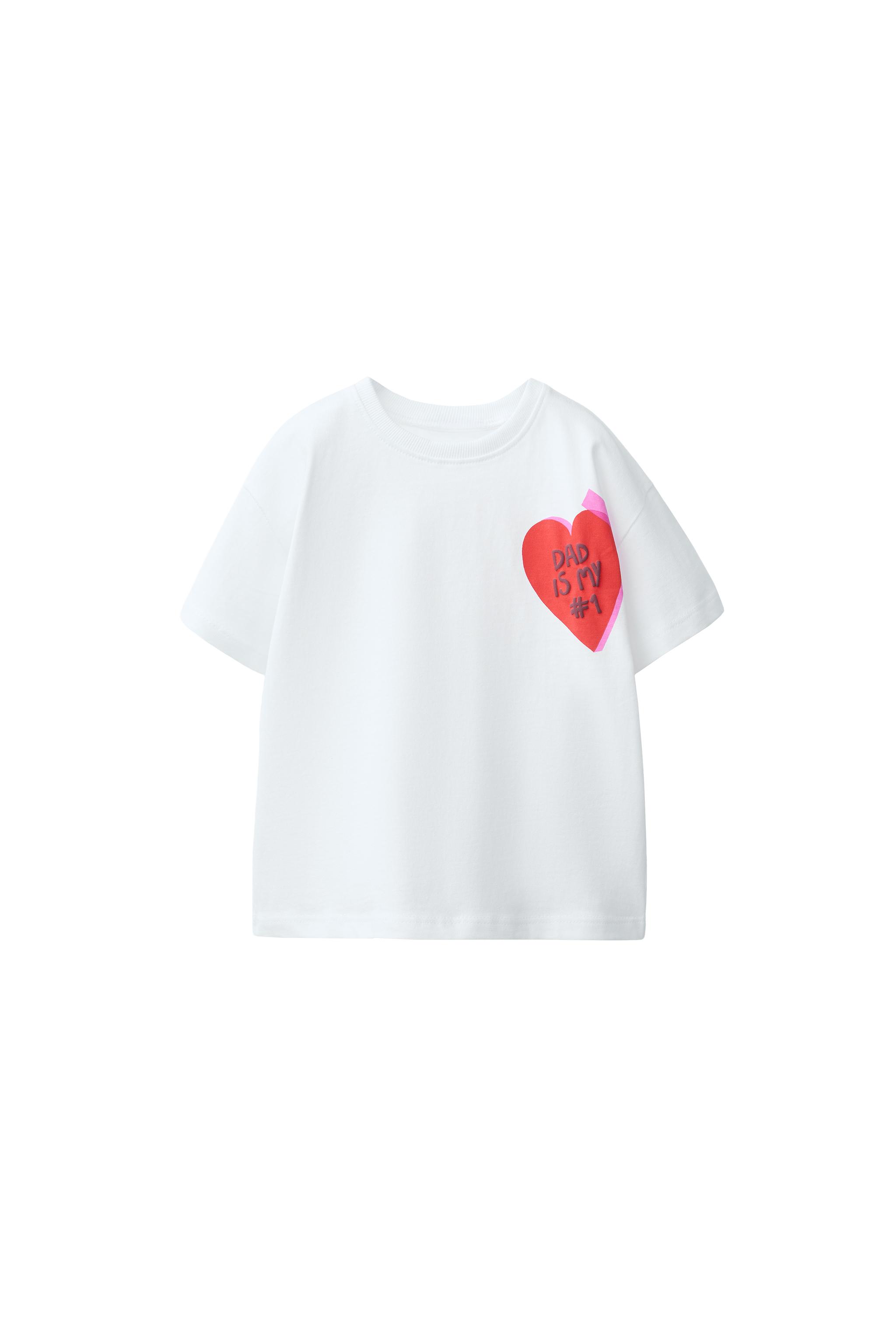 レリーフプリントTシャツ - ホワイト | ZARA Japan / 日本