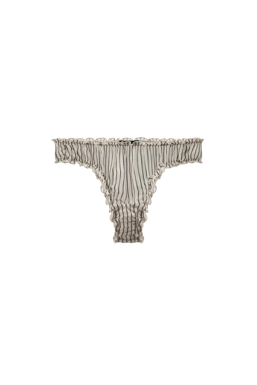 100% VISCOSE STRIPED UNDERWEAR - image 3