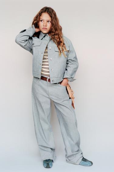 ДЖИНСОВАЯ КУРТКА — ГОЛУБОЙ от Zara