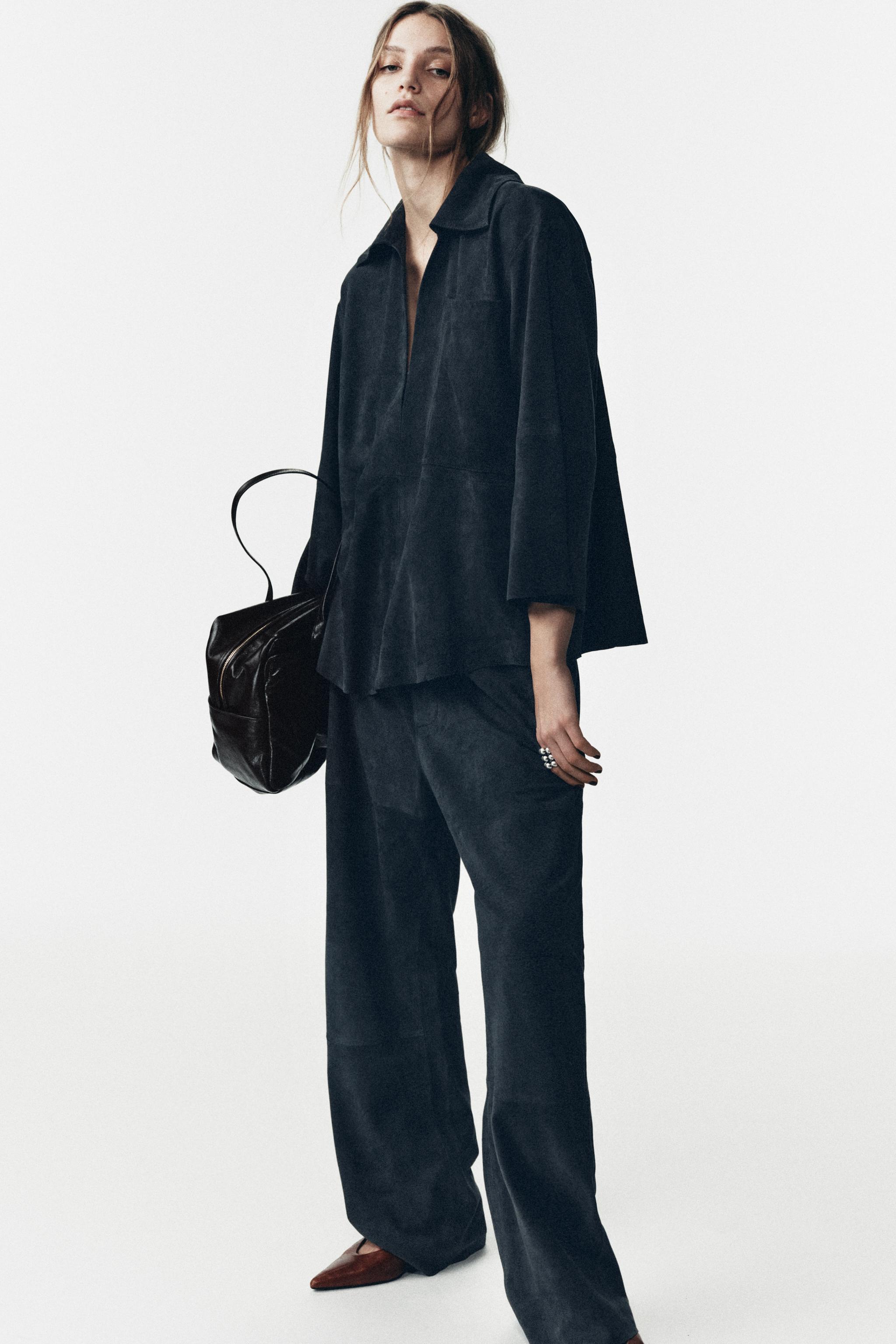 LIMITED EDITION SUEDE LEATHER POCKET SHIRT