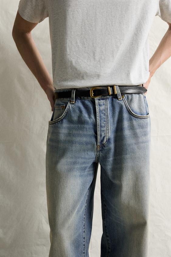 JEANS BAGGY FIT - Bleu de Zara - Image 4
