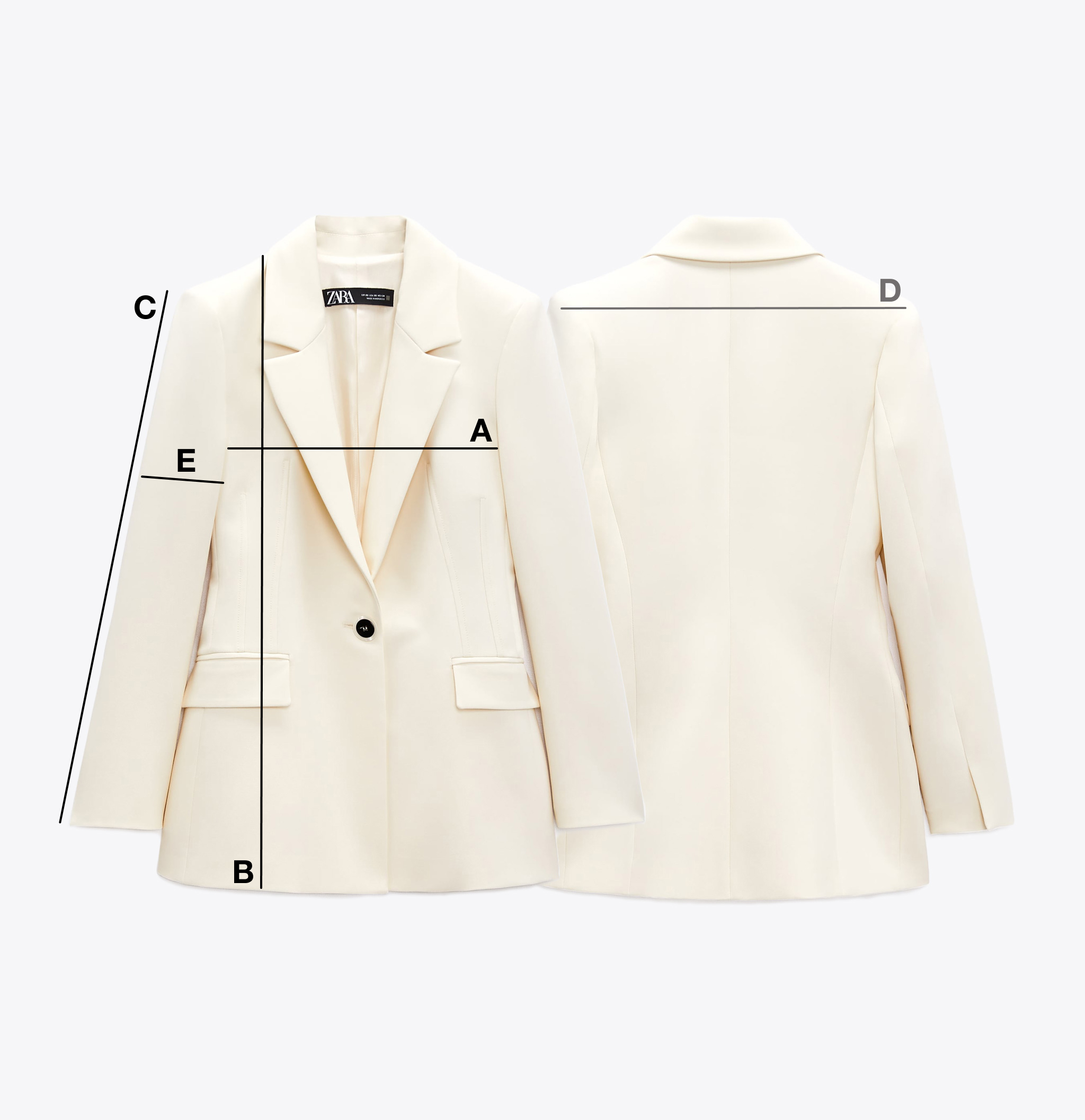 VESTE EN LIN À NŒUDS ZW COLLECTION