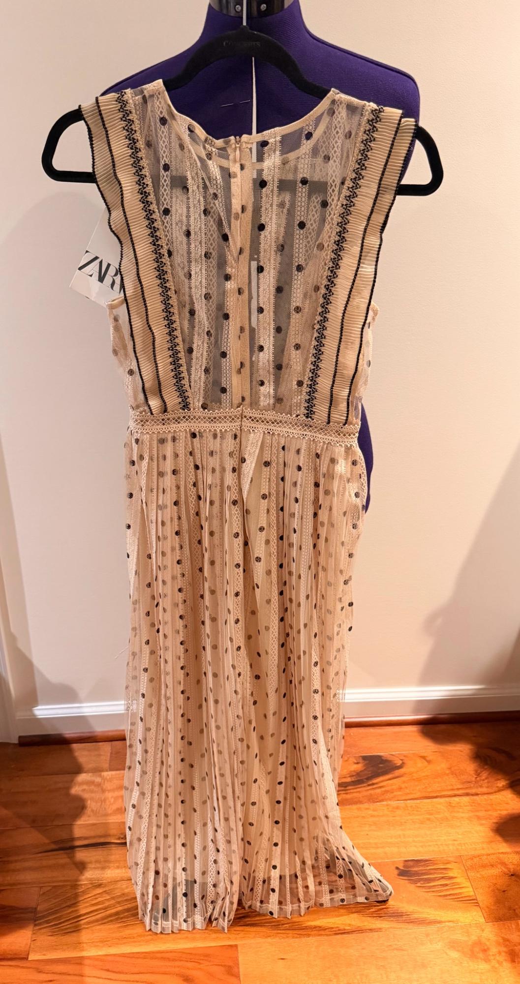 VESTIDO SEMITRANSPARENTE LUNARES - Image 2