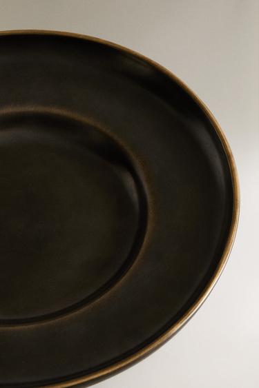 BRASS CENTERPIECE I COLIN KING - Black gold by Zara - Image 2