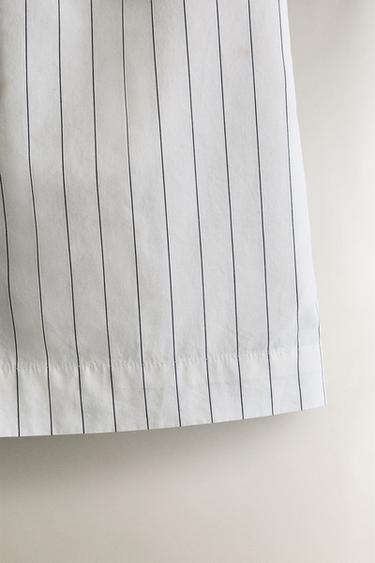 STRIPED SHORTS - Ecru by Zara - Image 2