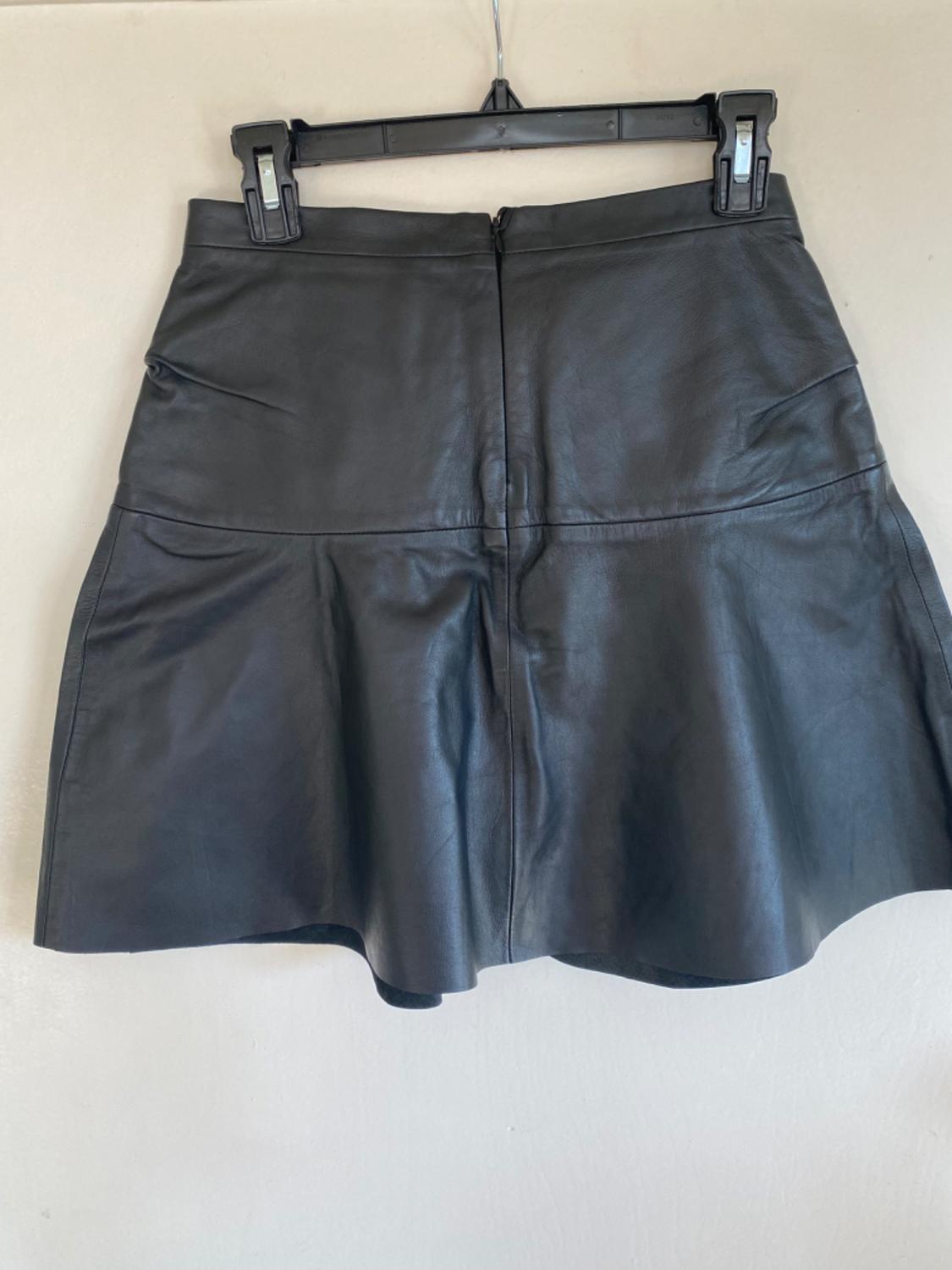 LEATHER MINI SKIRT LIMITED EDITION - Image 2