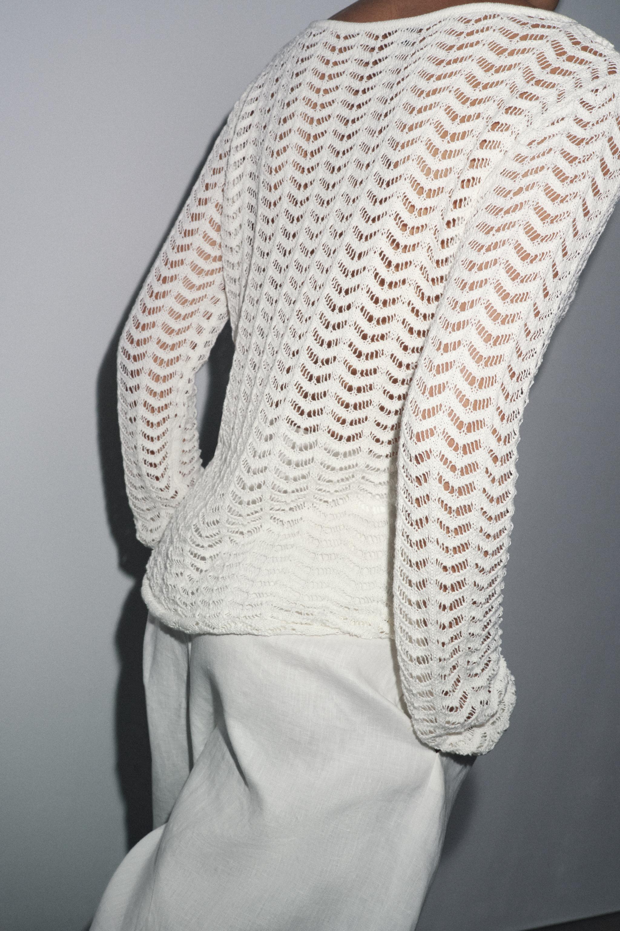 PULL EN MAILLE STRUCTURÉ
